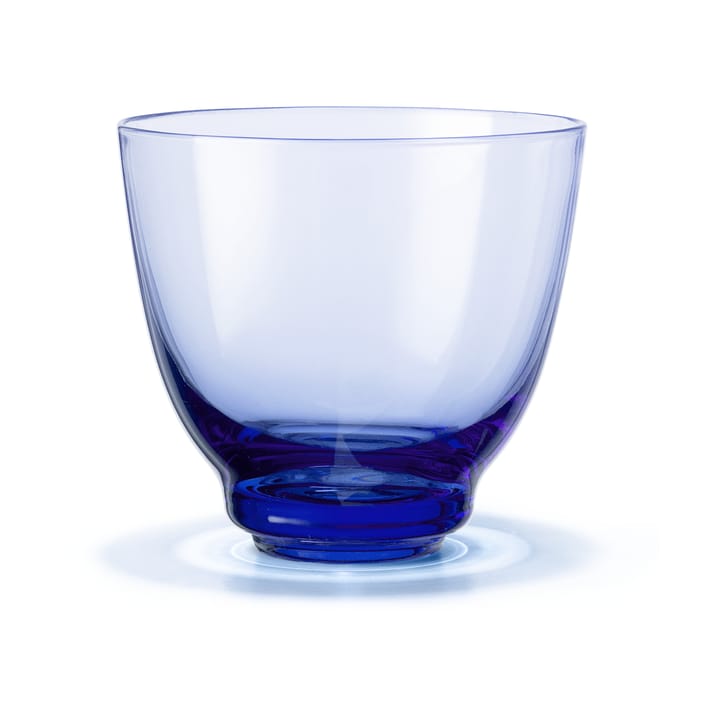 Flow vandglas 35 cl, Mørkeblå Holmegaard