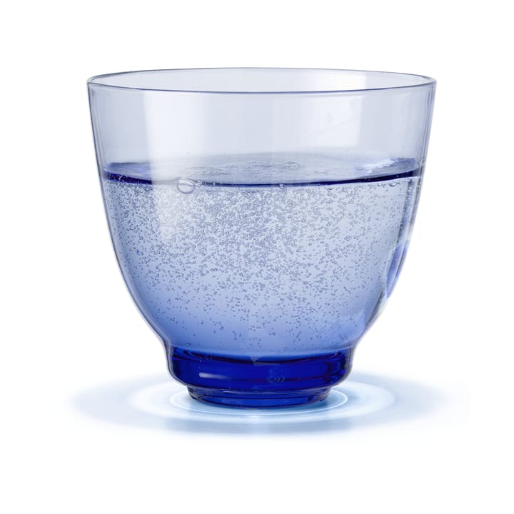 Flow vandglas 35 cl, Mørkeblå Holmegaard