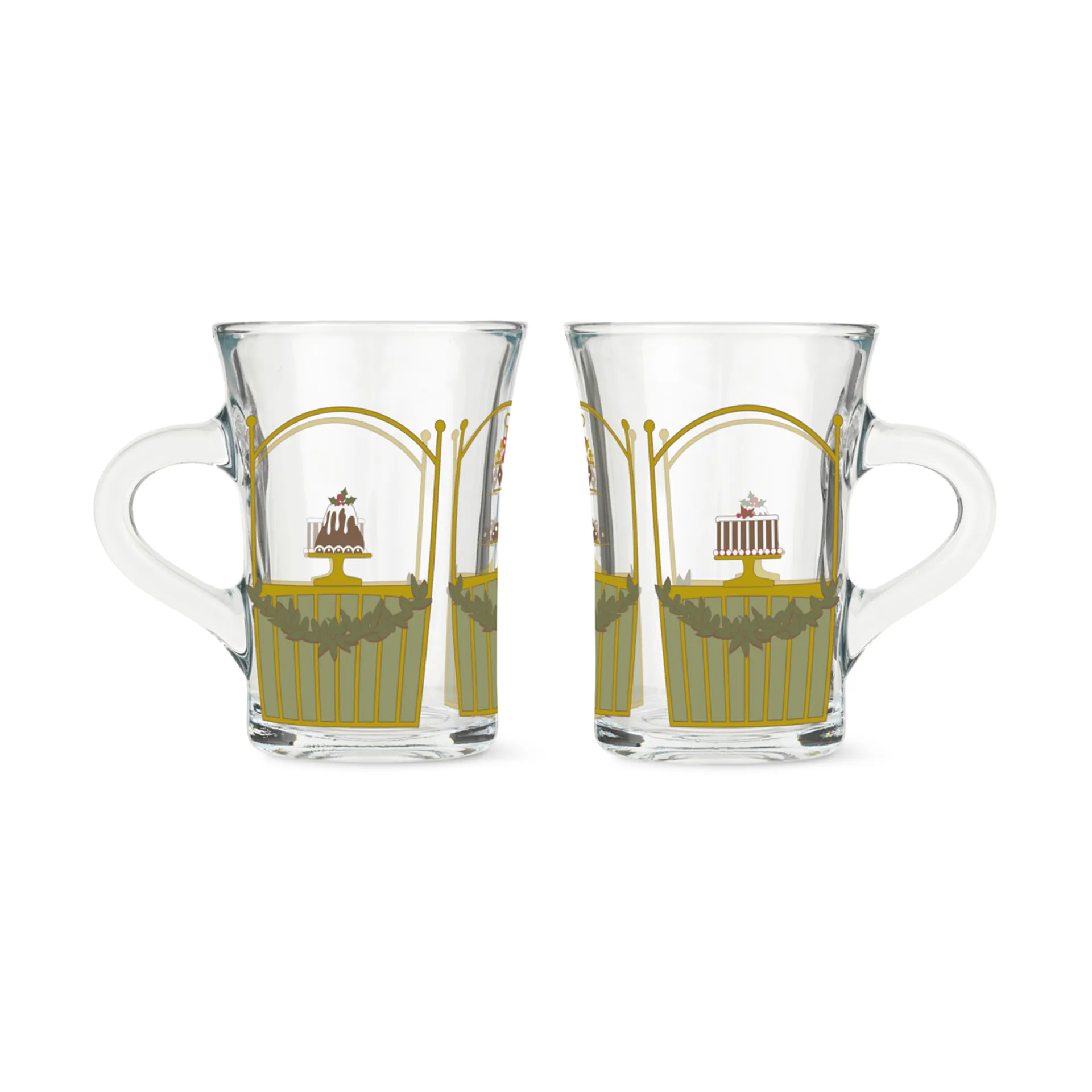 Holmegaard Christmas julehotdrinkglas 24 cl 2-pak, 2023 Holmegaard