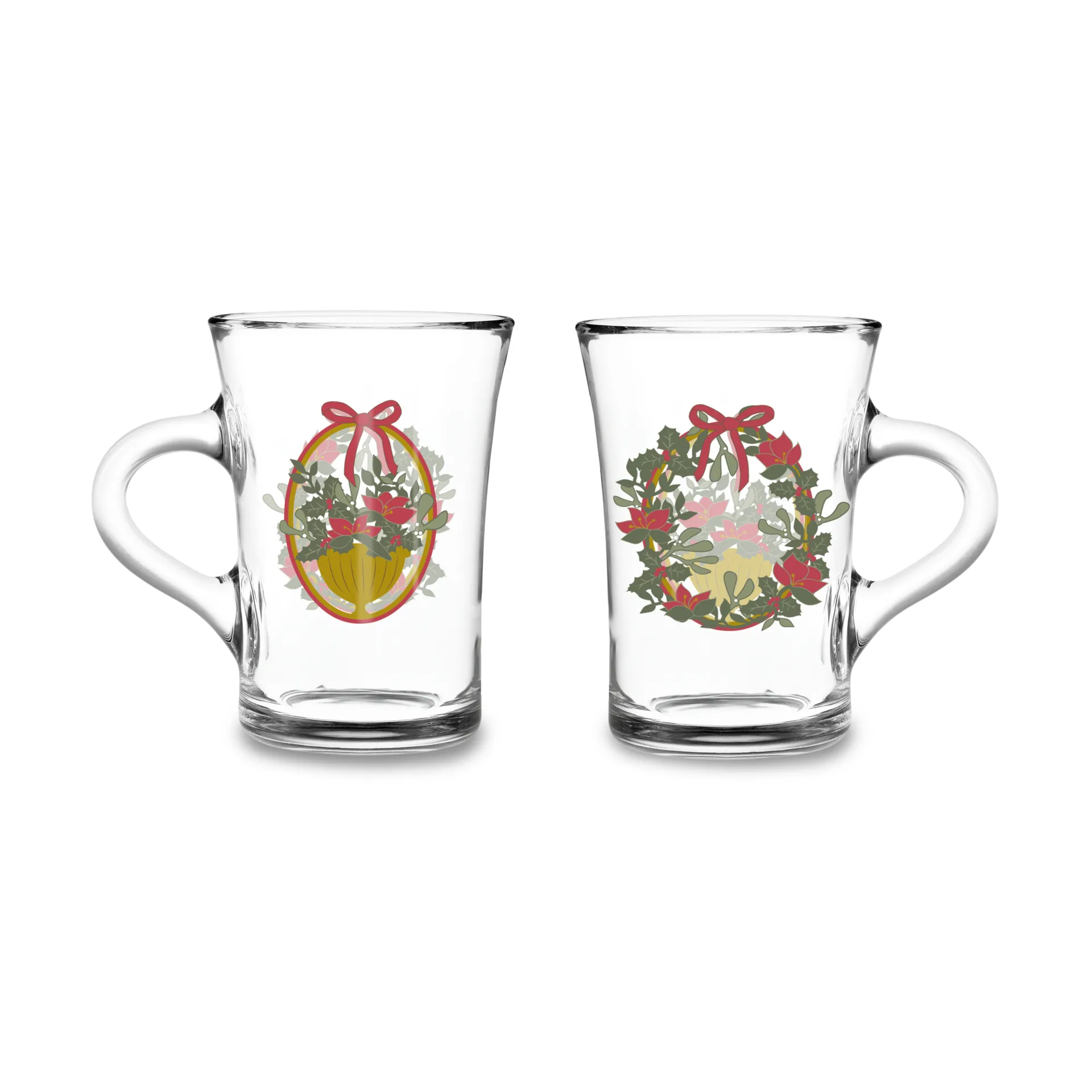Holmegaard Christmas julehotdrinkglas 24 cl 2-pak, 2025 Holmegaard