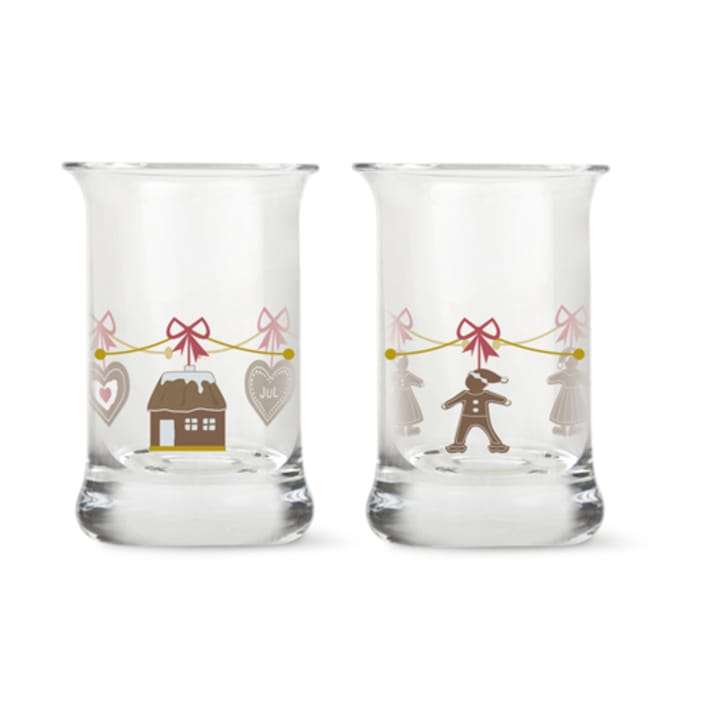 Holmegaard Christmas julesnapseglas 2 stk, 2023 Holmegaard