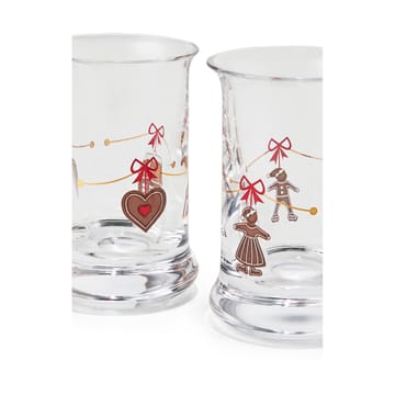 Holmegaard Christmas julesnapseglas 2 stk - 2023 - Holmegaard