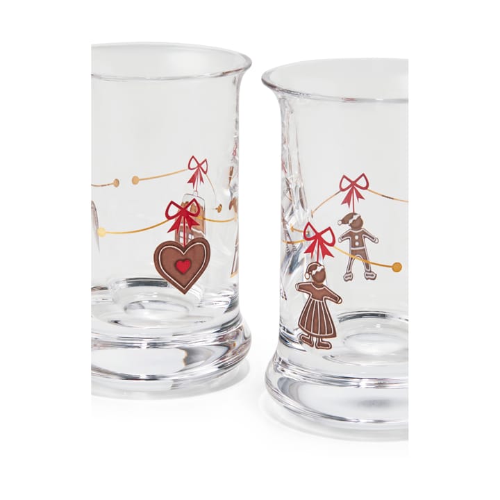 Holmegaard Christmas julesnapseglas 2 stk, 2023 Holmegaard