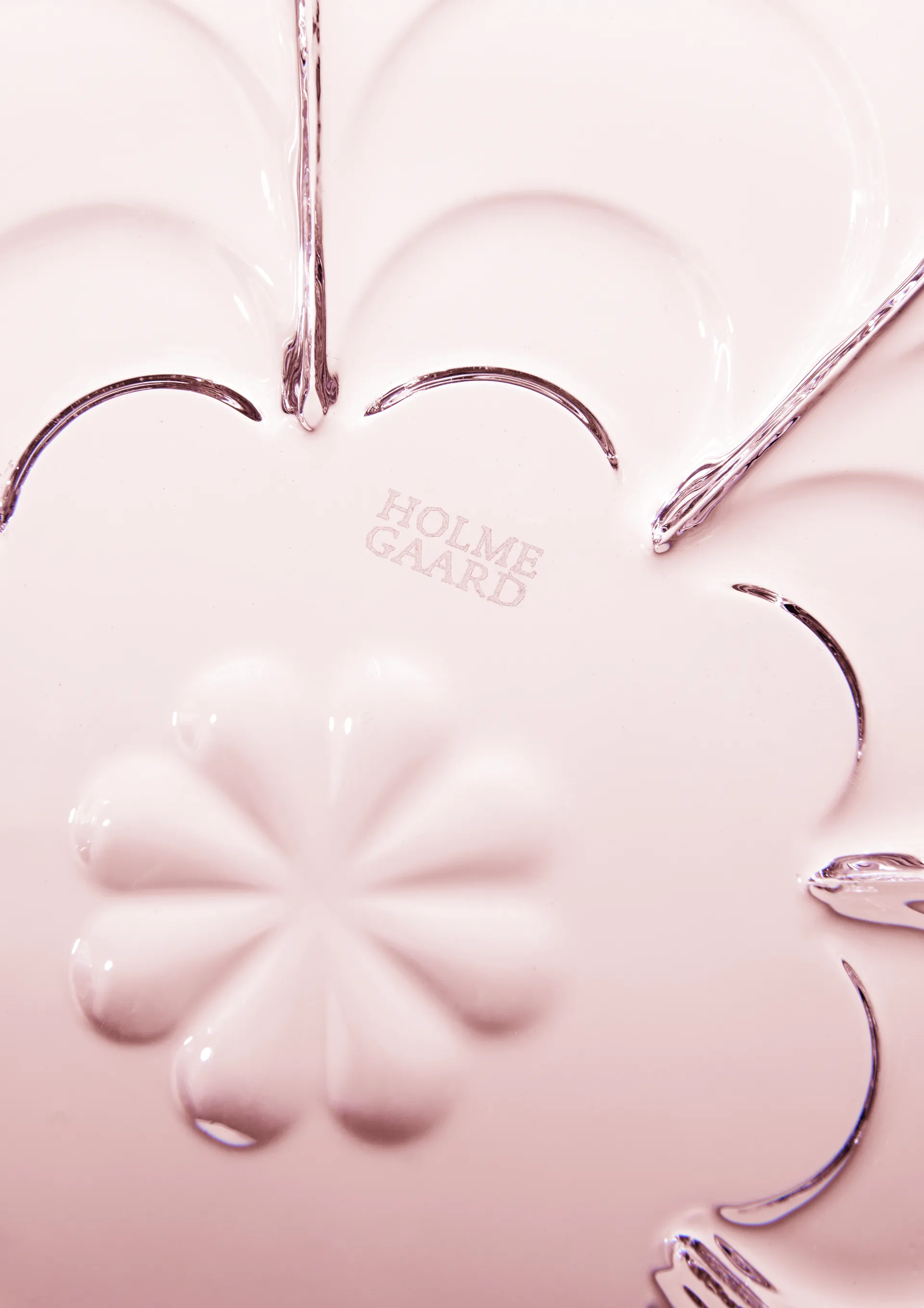 Lily lysestage Ø7 cm, Cherry blossom Holmegaard