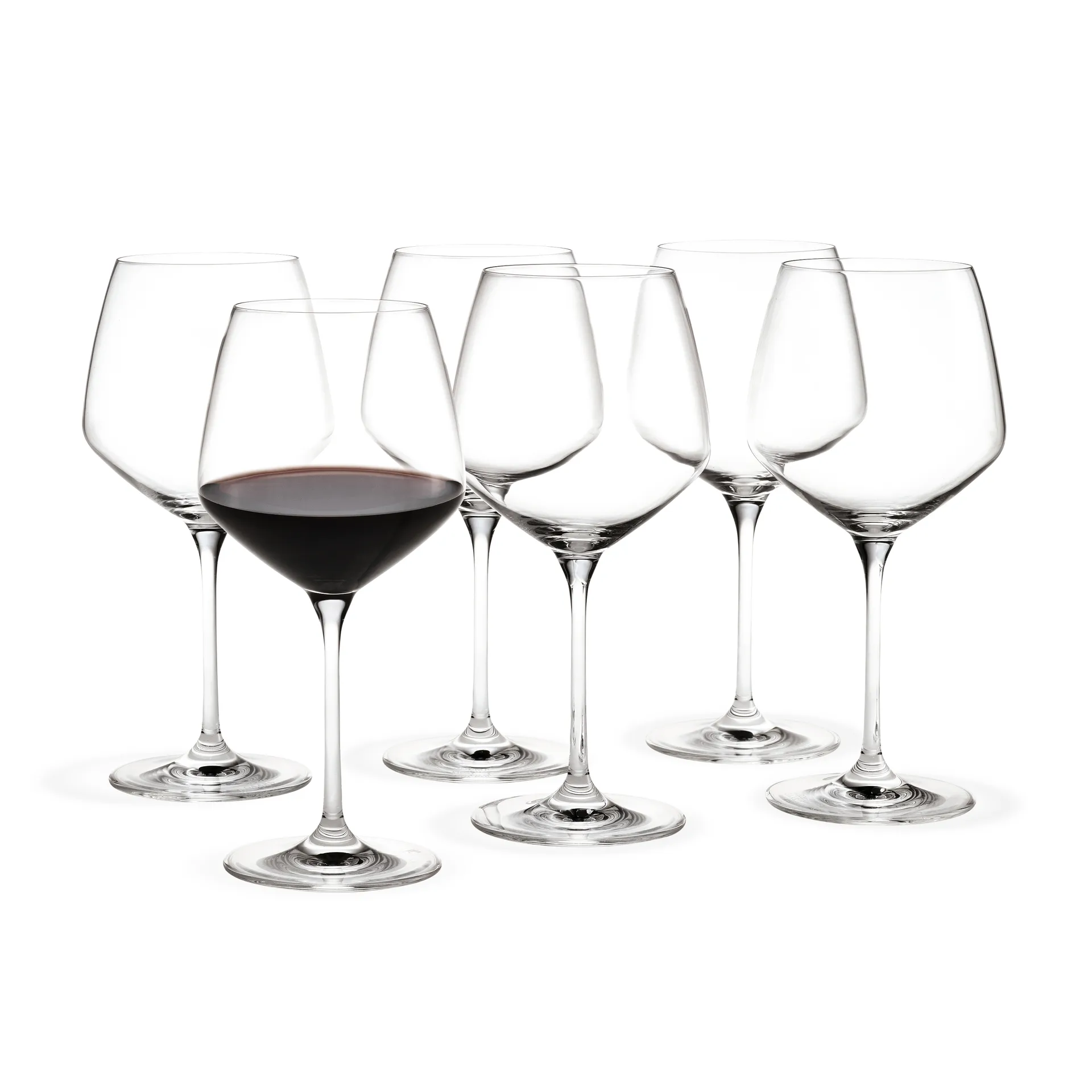 Perfection bourgogneglas 59 cl 6-pak, Klar Holmegaard