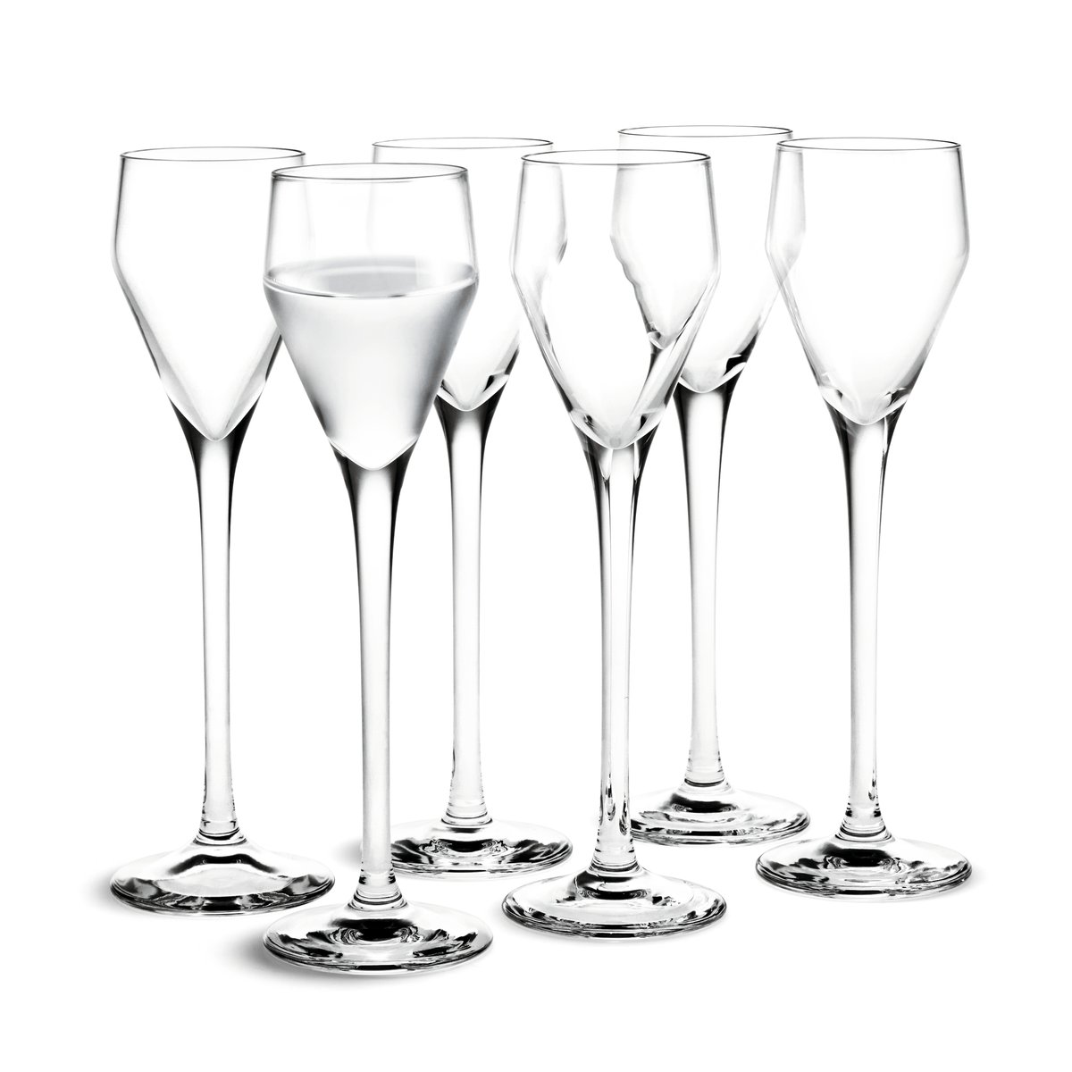 Holmegaard Perfection snapseglas 5,5 cl 6-pak Klar