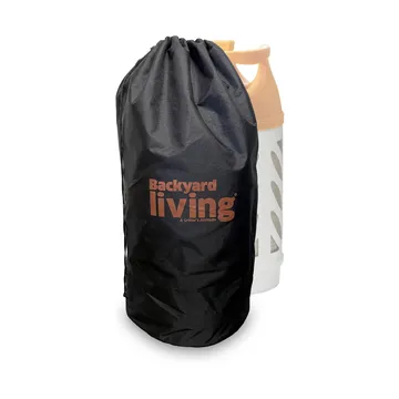 Hot Wok gasflaske overtræk - Sort - Hot Wok