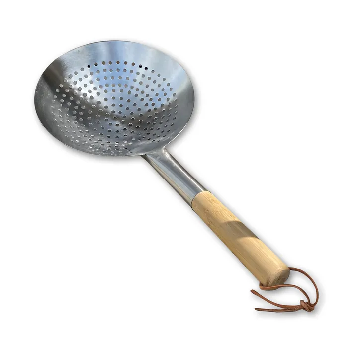 Hot Wok hulske 53 cm - Rustfrit stål-bambus - Hot Wok