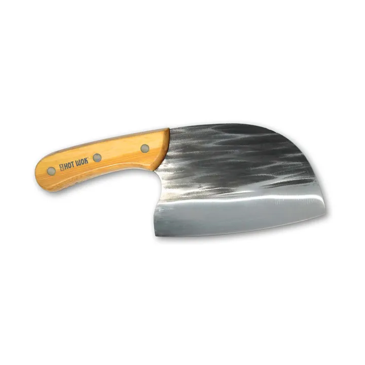 Hot Wok klyvekniv 24,5 cm - Rostfrit stål-bambus - Hot Wok
