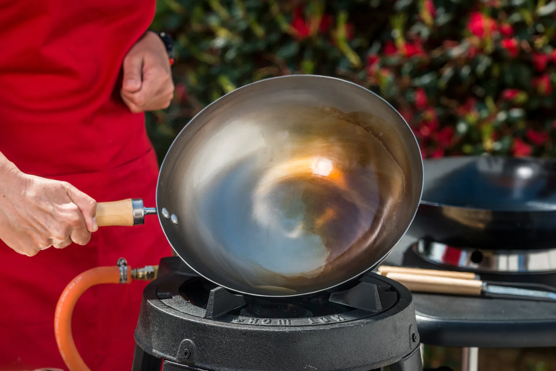 Hot Wok wokpande kulstål, 30 cm Hot Wok