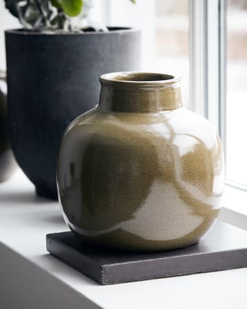 Aju vase 17 cm - Grøn  - House Doctor
