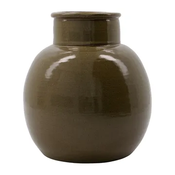 Aju vase 21 cm - Grøn  - House Doctor