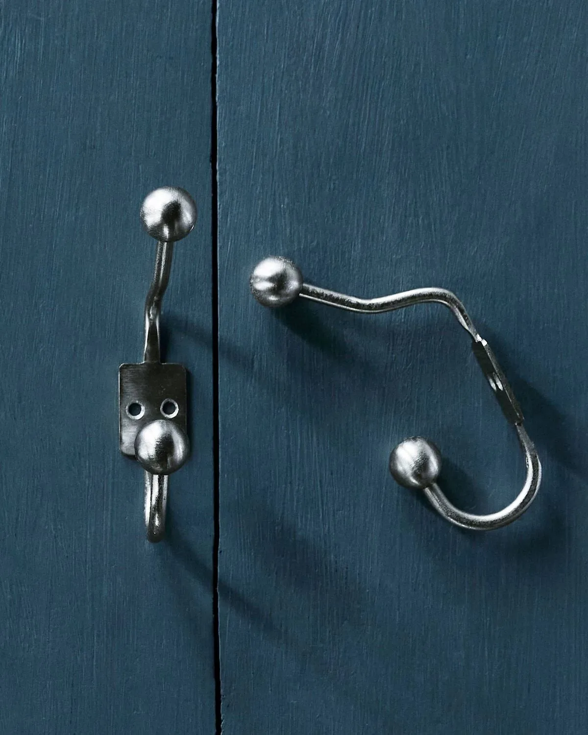 Ball knage 2-pak, Sølvfinish, Ø7x13 cm House Doctor