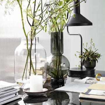 Boble vase 35 cm - grå - House Doctor