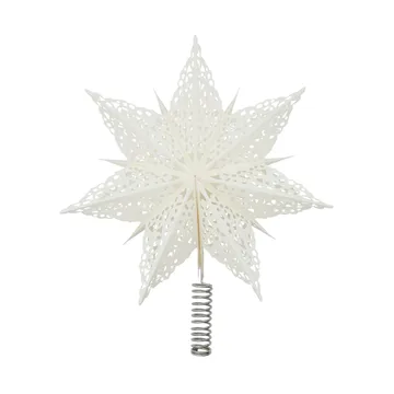 Clip topstjerne Ø30 cm - Hvid - House Doctor