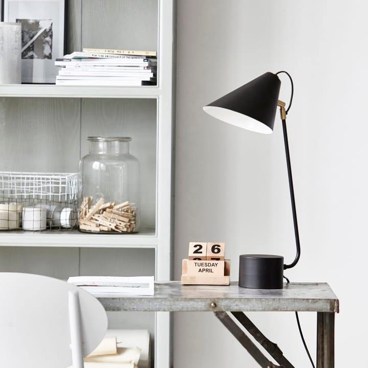 Club bordlampe, sort-messing House Doctor