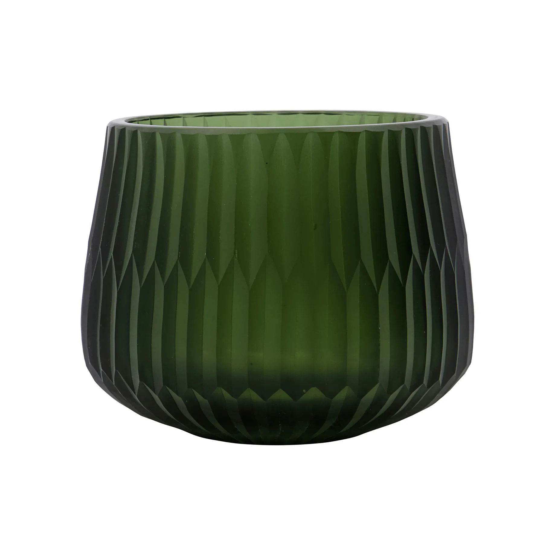 Crown fyrfadsstage Ø14 cm, Grøn  House Doctor