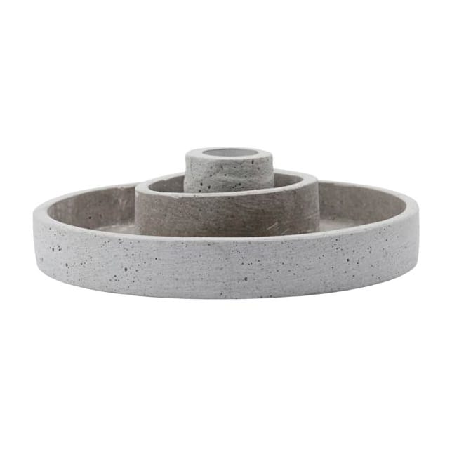 Daca lysestage Ø15 cm - Grå - House Doctor