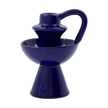 Diva lysestage 14 cm - Blå - House Doctor