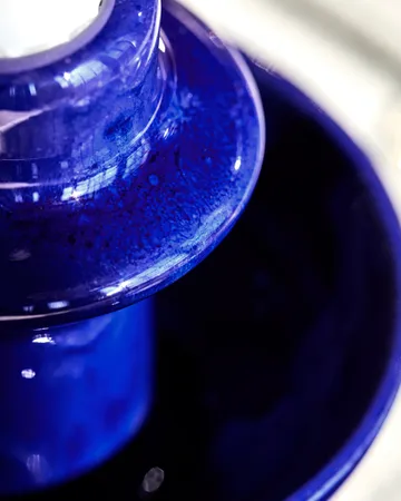 Diva lysestage 14 cm - Blå - House Doctor