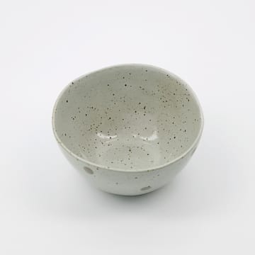 Dots skål Ø12 cm - Hvid/Grønne prikker - House Doctor