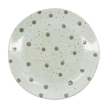 Dots tallerken Ø19,5 cm - Beige - House Doctor