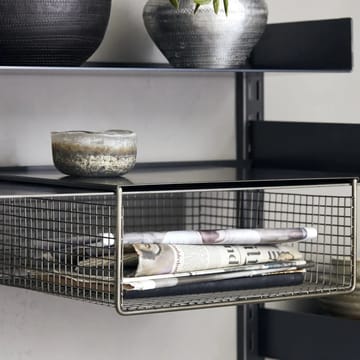 Fari metal kurv 30x35 cm 2-pak - Sort - House Doctor