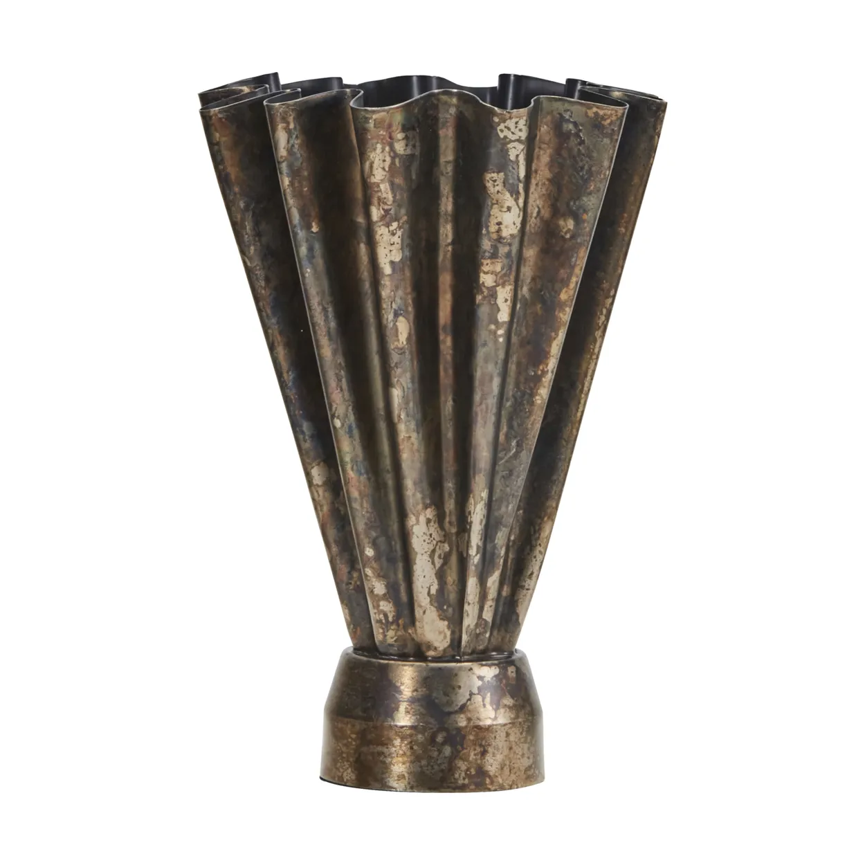 House Doctor Flood vase Ø23 cm Antik brun