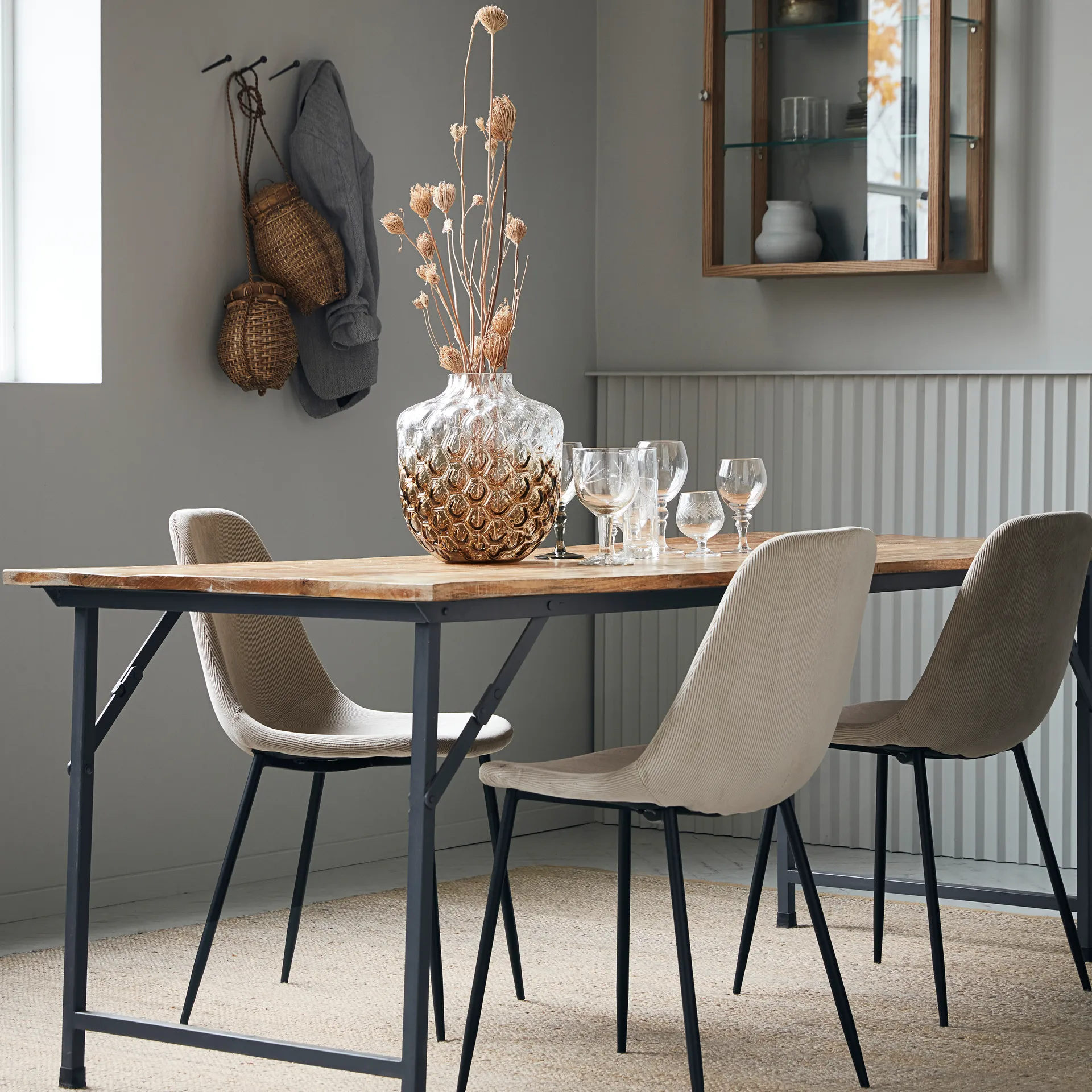 Hempi tæppe 250x250 cm, Natur House Doctor