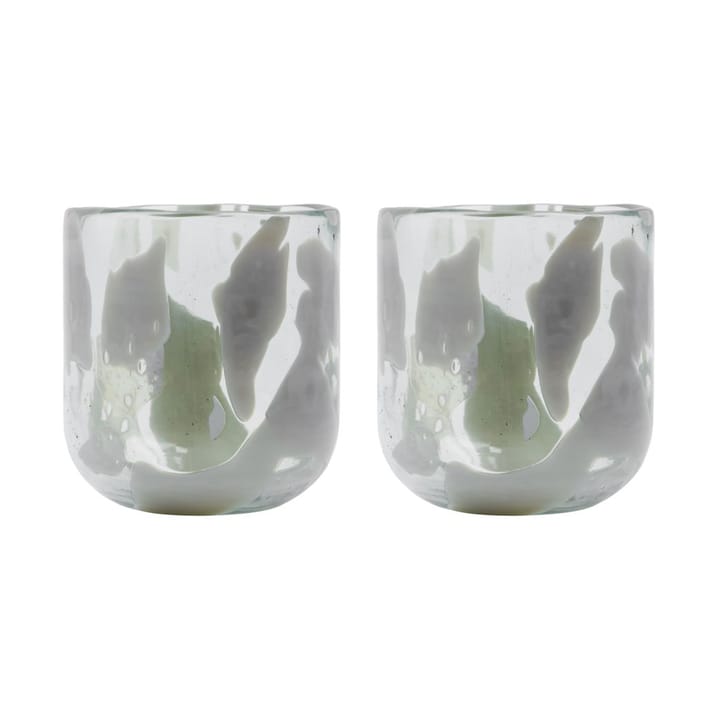 Home fyrfadslysestage Ø9 cm 2 stk
 - Sand - House Doctor