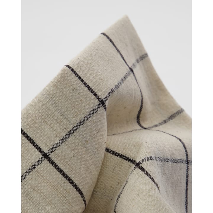 Join borddug 150x150 cm, Sort-off white House Doctor