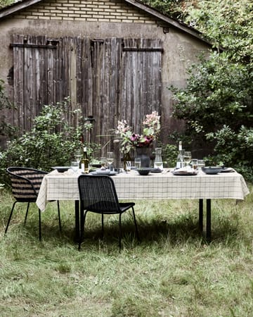 Join borddug 150x260 cm - Sort-off white - House Doctor