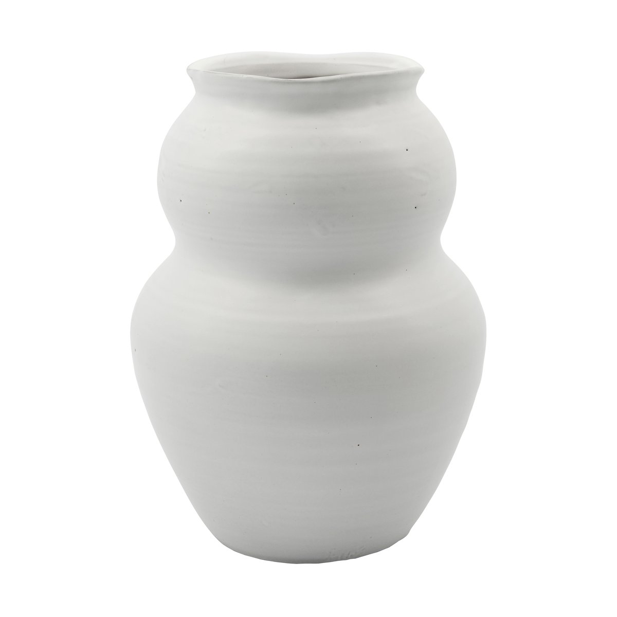 House Doctor Juno vase 22 cm Hvid