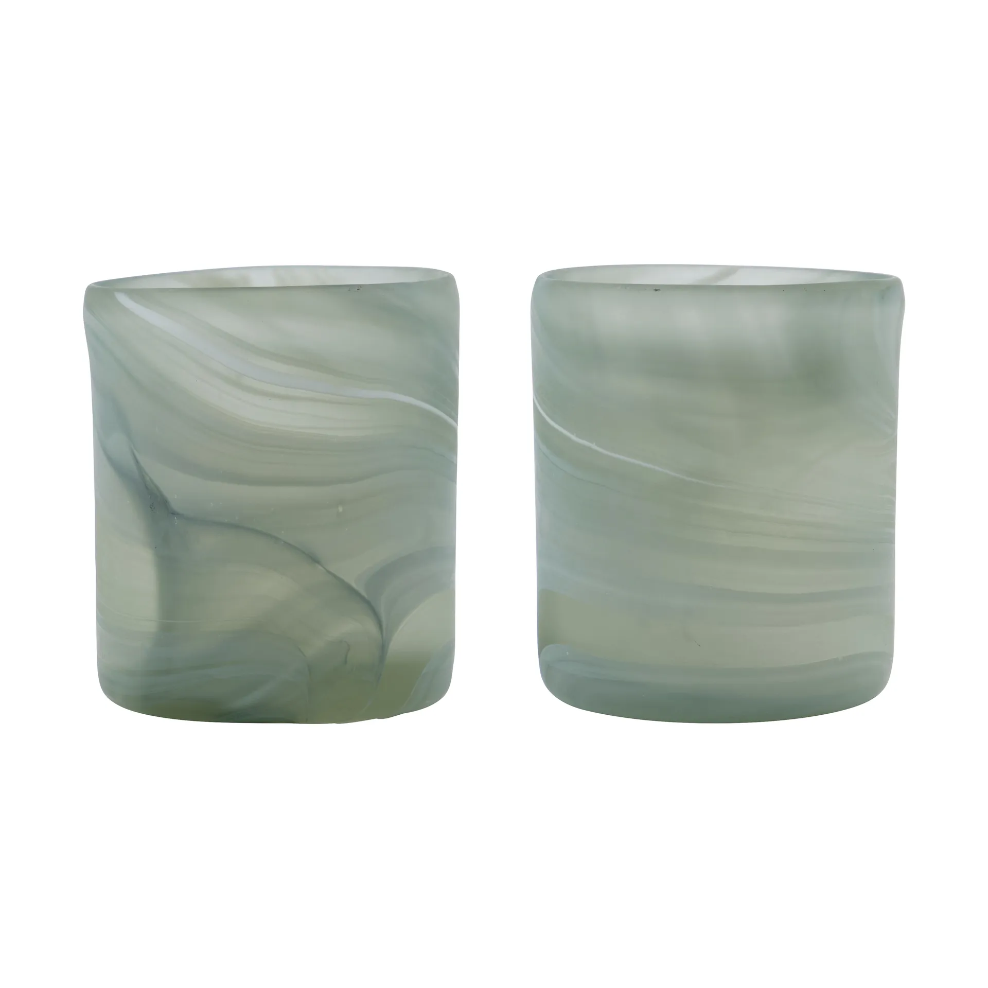 House Doctor Kae fyrfadsstage Ø7x8 cm Grå