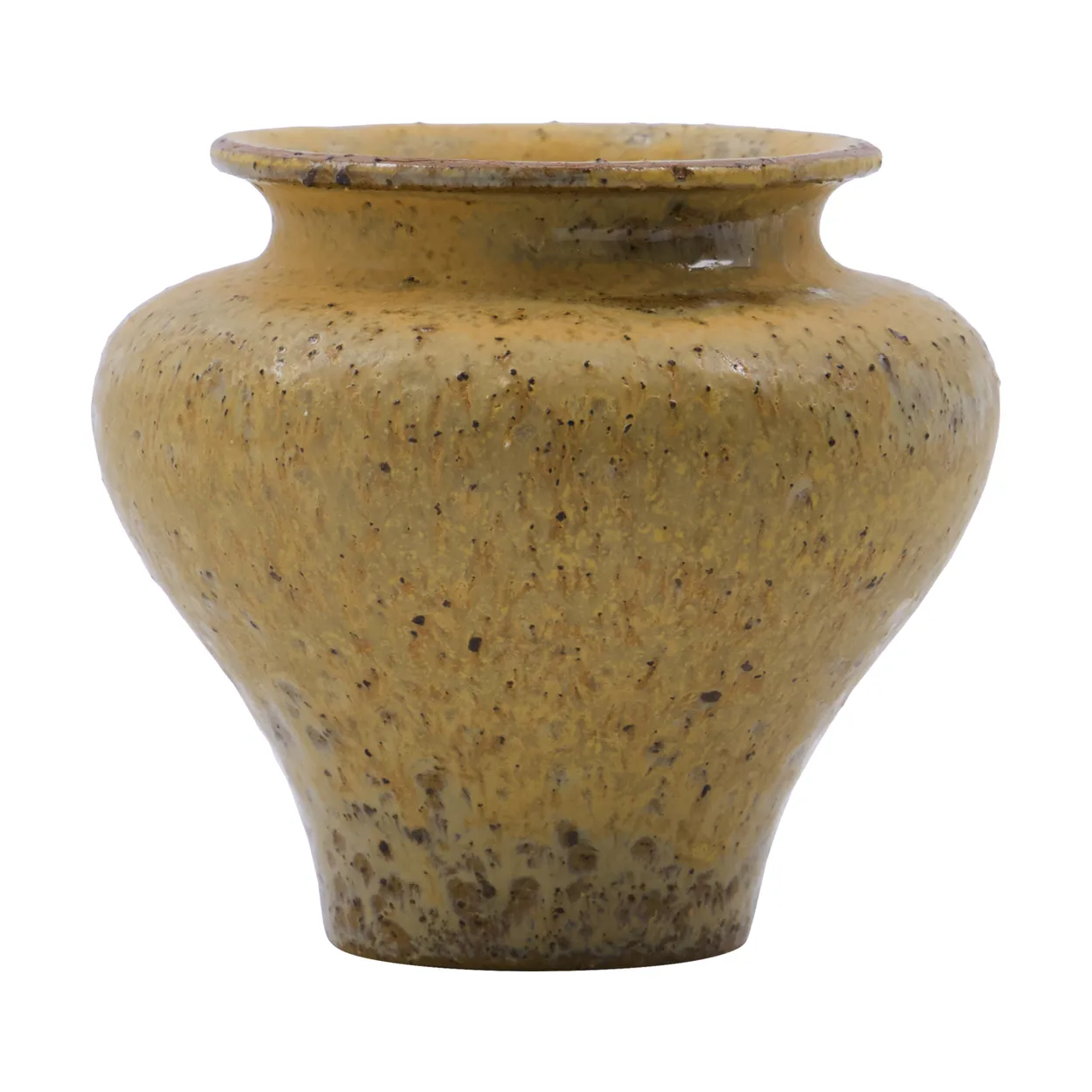 House Doctor Kolo vase 8,5 cm Sennepsgul