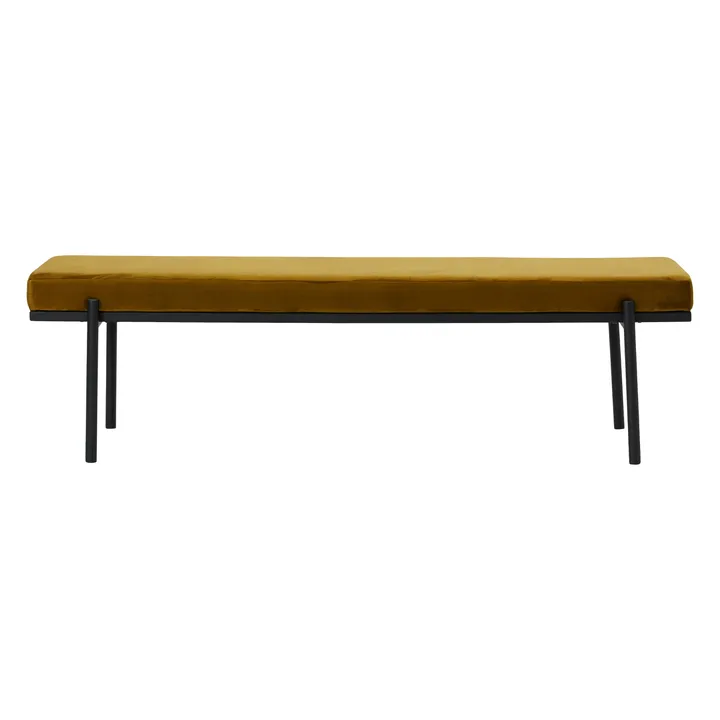 Lao bænk - Dark olive, 160 cm - House Doctor