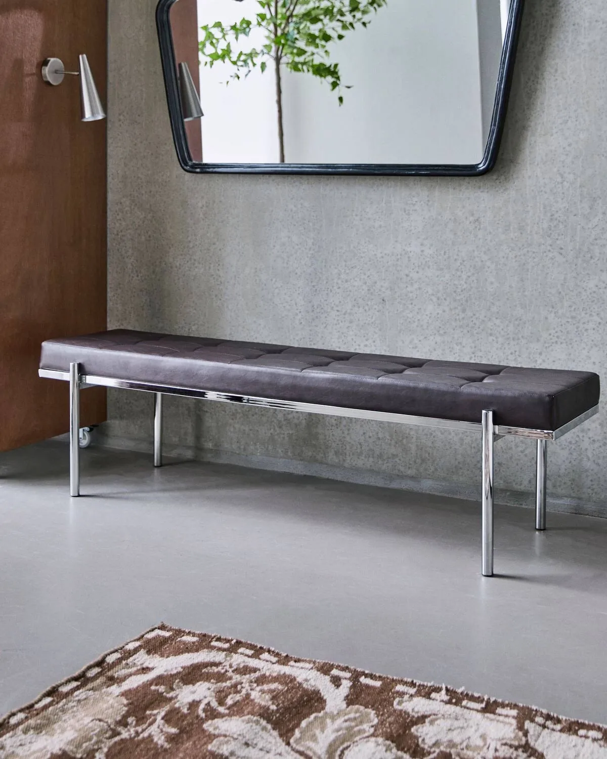 Lao bænk, Morbær-krom, 160 cm House Doctor