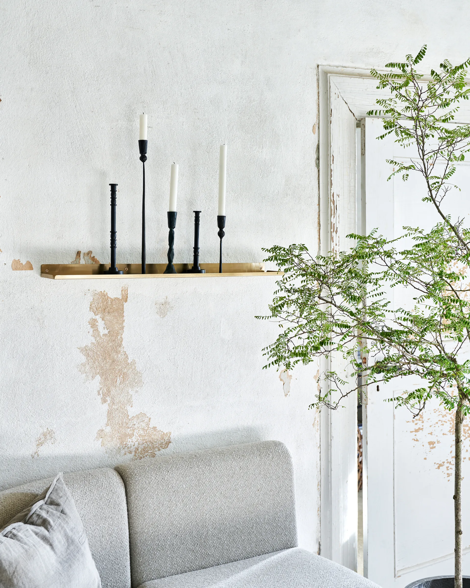 Ledge hylde 80 cm, Messing House Doctor