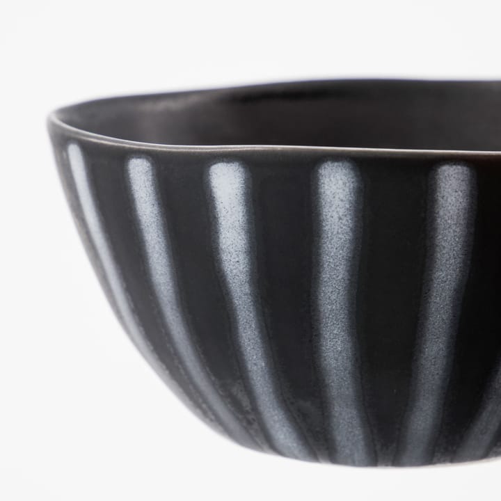 Line skål Ø12 cm, Sort-brun House Doctor