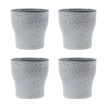 Liss termokrus 9 cm 4-pak - Lysegrå - House Doctor