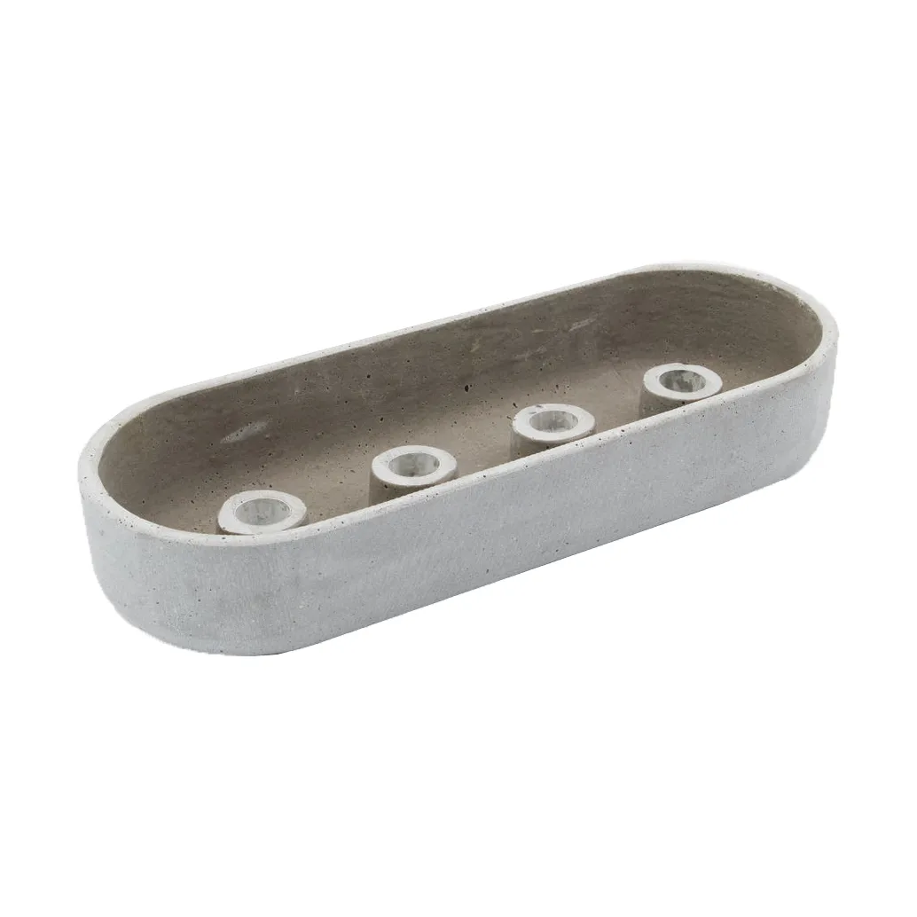 Marb adventslysestage 13x35 cm, Beton House Doctor