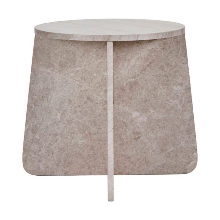 Marb sidebord 48x48x40 cm - Beige marmor - House Doctor