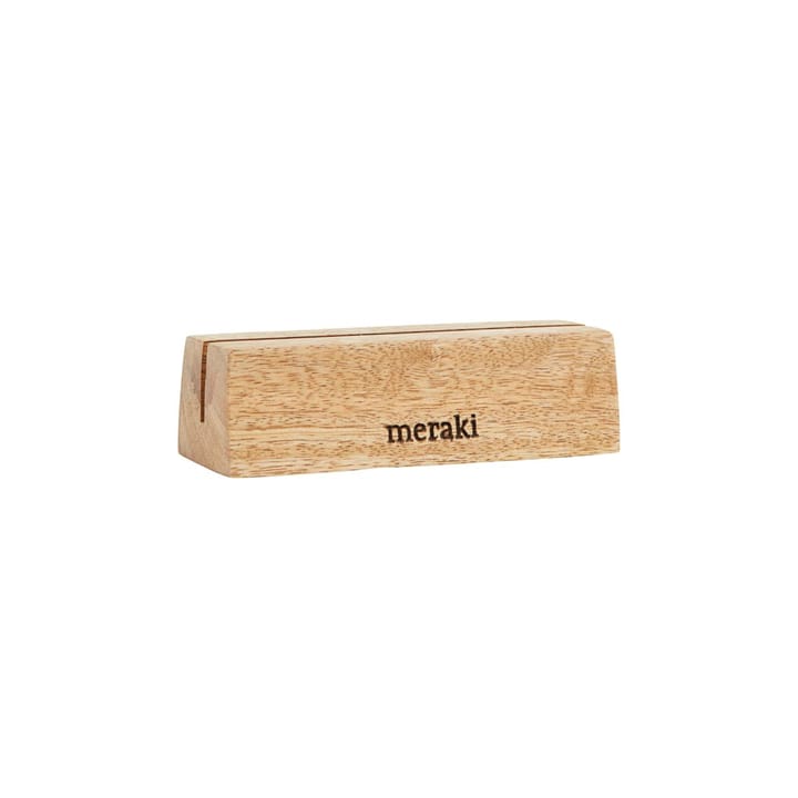 Meraki kortindehaver 12x3,5 cm, Træ House Doctor