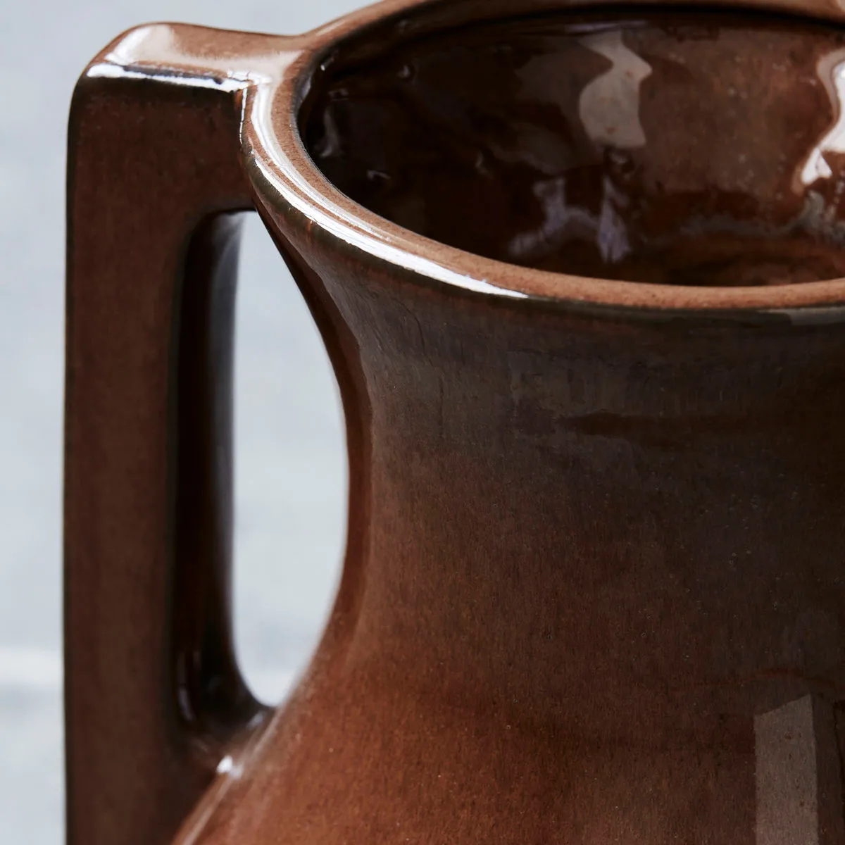 Mississipi vase 31 cm, Brun House Doctor