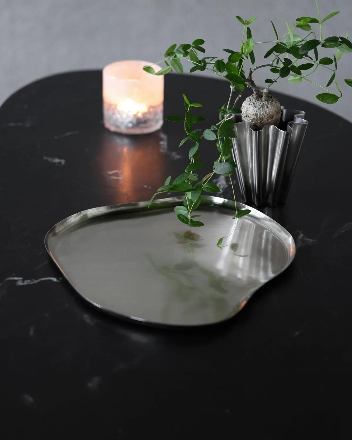 Osea bakke 35x41 cm, Silver finish House Doctor
