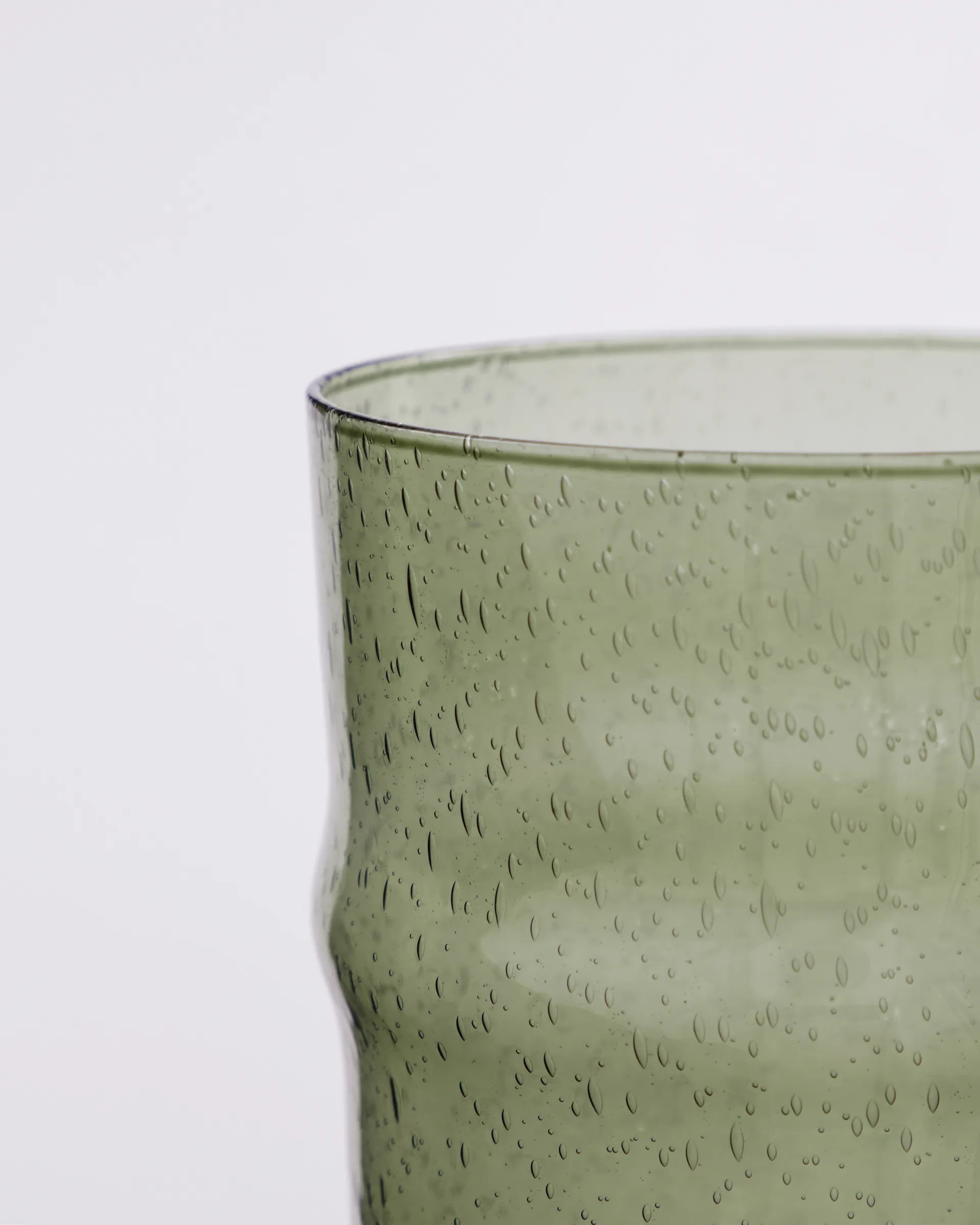 Rain glas 10,5 cm 2-pak, Grøn House Doctor