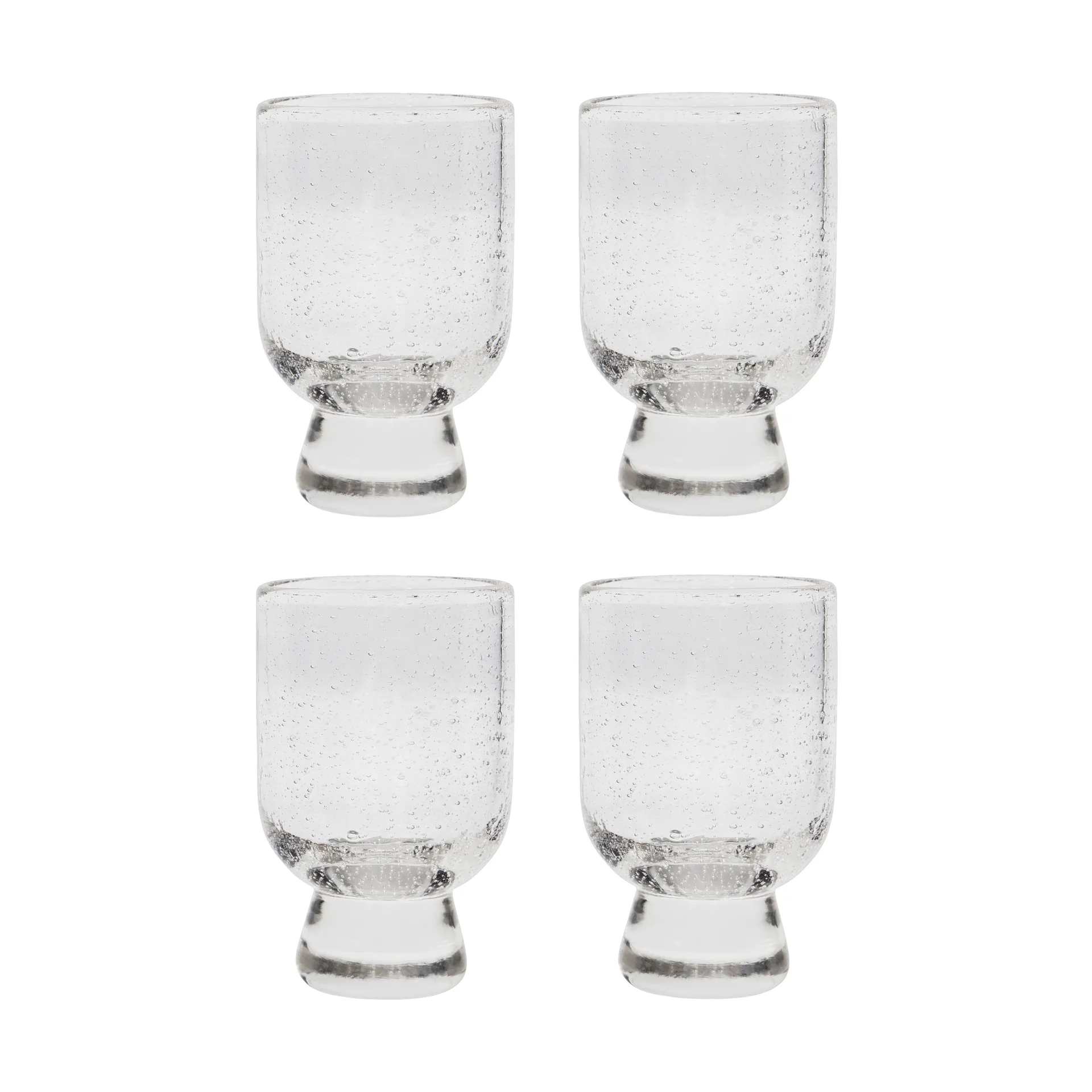 Rich glas på fod 23 cl 4-pak, Klar House Doctor