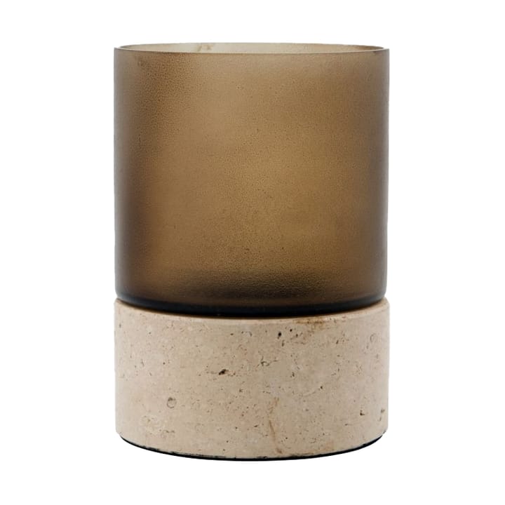 Rivo lysestage 14 cm - Brun - House Doctor