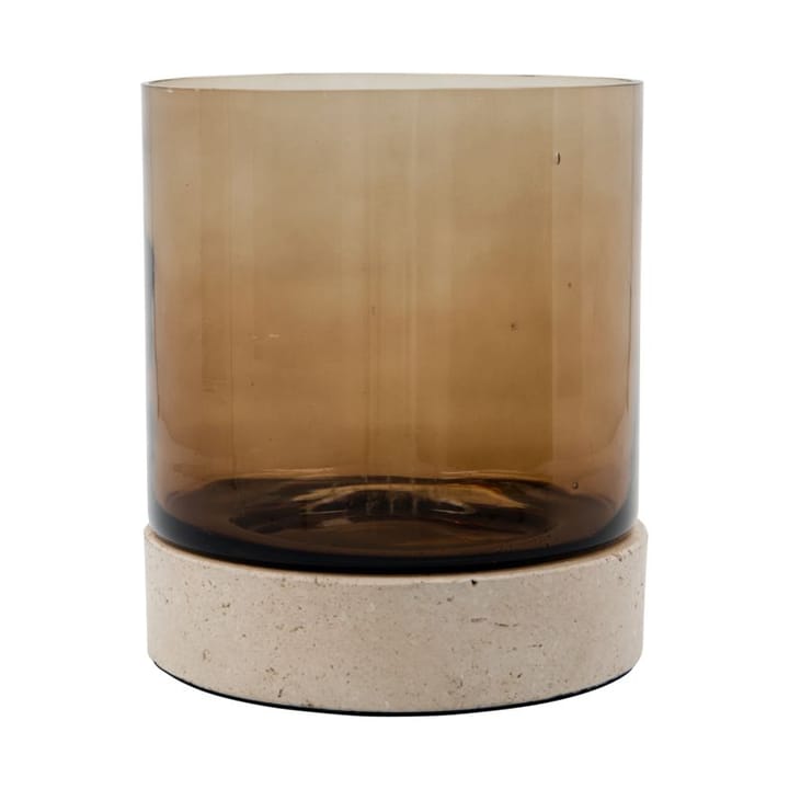 Rivo lysestage 17,5 cm - Brun - House Doctor
