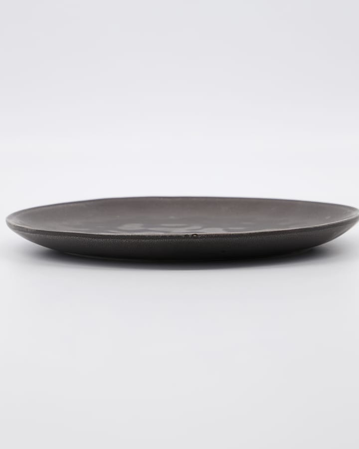 Rustic asiet Ø20 cm, Mørkegrå House Doctor